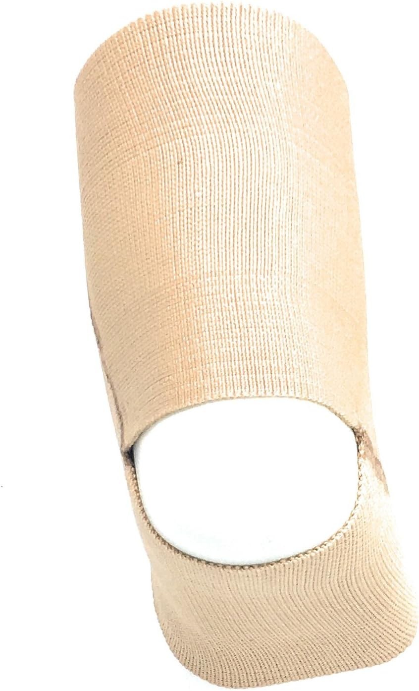 Elastic Compression Ankle Brace – Figure 8 Design, Beige, Medium for Pain Relief