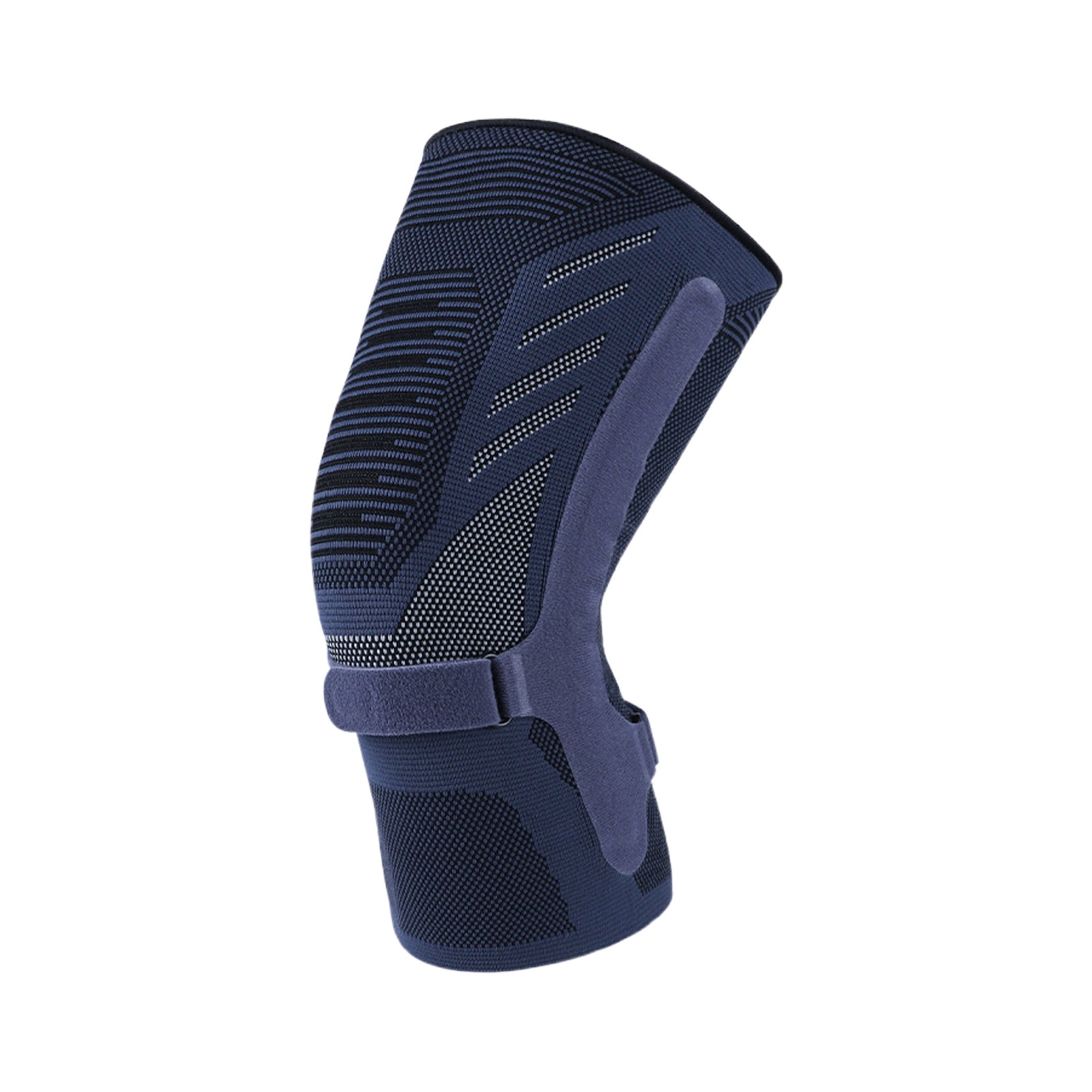 Breathable Compression Knee Brace With Dual-Side Spring Stabilizers For Run QXGH