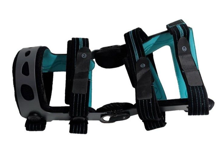 Komzer OA Unloader ACL Knee Brace Right SZ 2XL With Reuseable Cast Cover Unisex