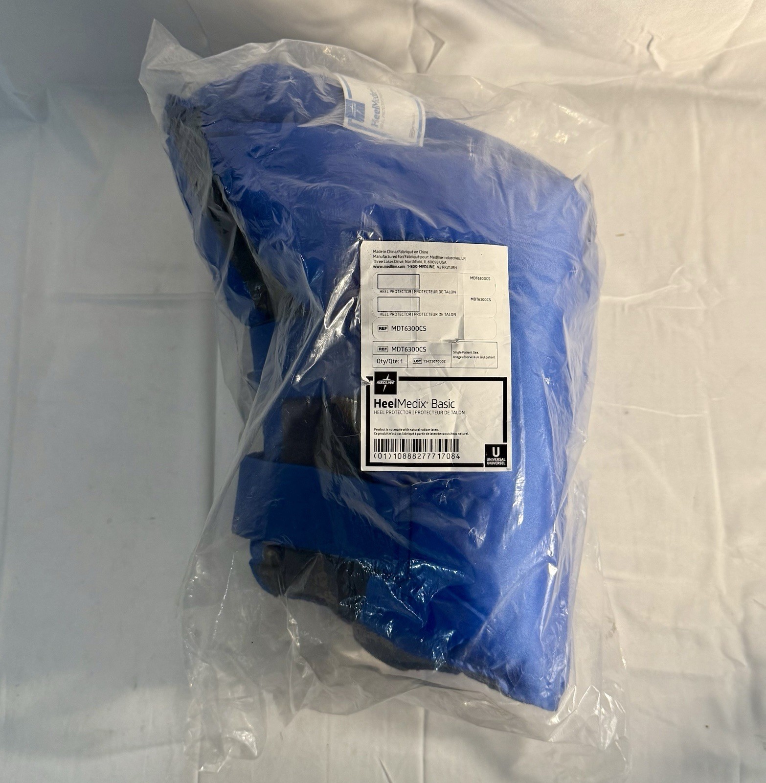 Medline HeelMedix Boot Adjustable Basic Heel Protector Advanced Standard Size
