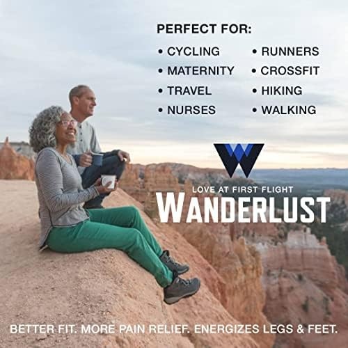 Wanderlust Travel Compression Socks – Support Stockings
