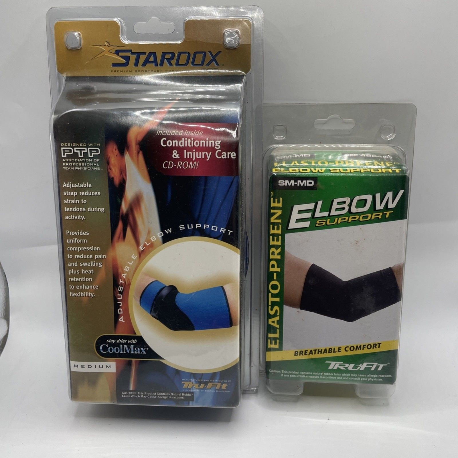Elbow Support Brace Lot 2 Compression Strap Tennis Golf Pain Relief New Sealed