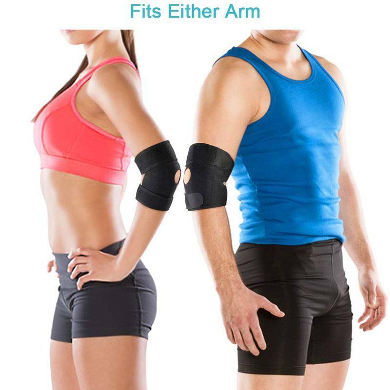 Elbow Support Adjustable Tennis Brace Padded Compression For Arthritis Pain MEN