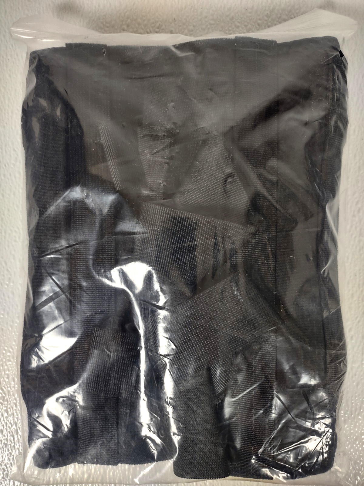 Lumbosacral Corset Orthosis Black XL 10″ Corset w/ Posterior Stays VALC10