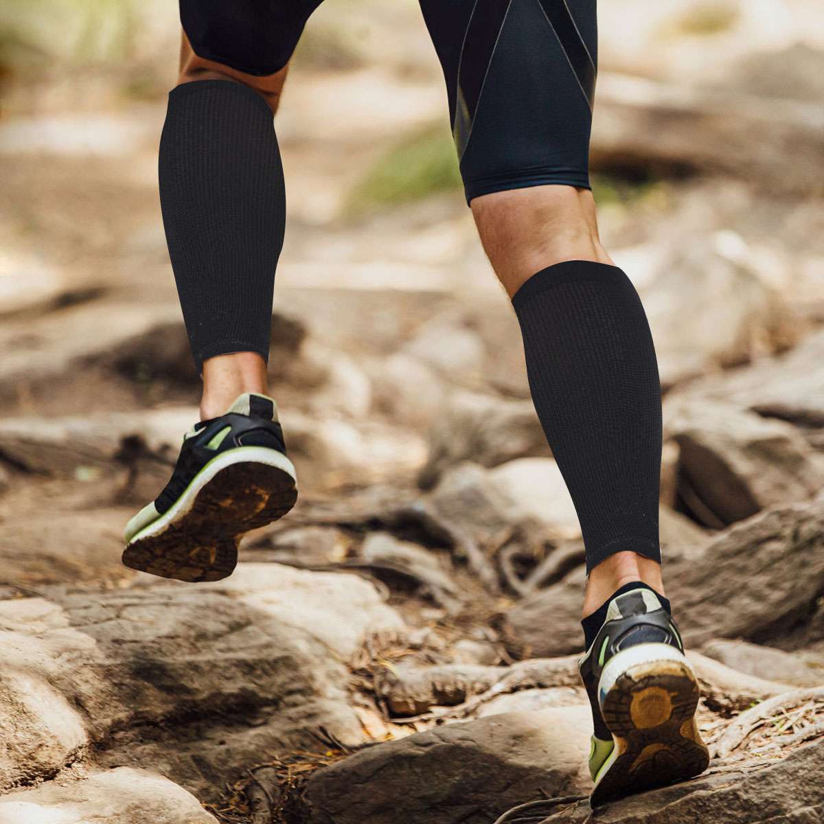 Calf Sleeves Leg Support Compression Socks for Swelling Shin Splints Varicose