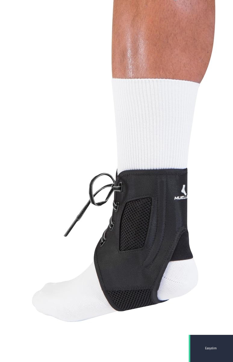 Ankle Brace X-Small Black Adjustable Lightweight Polyester Elastic