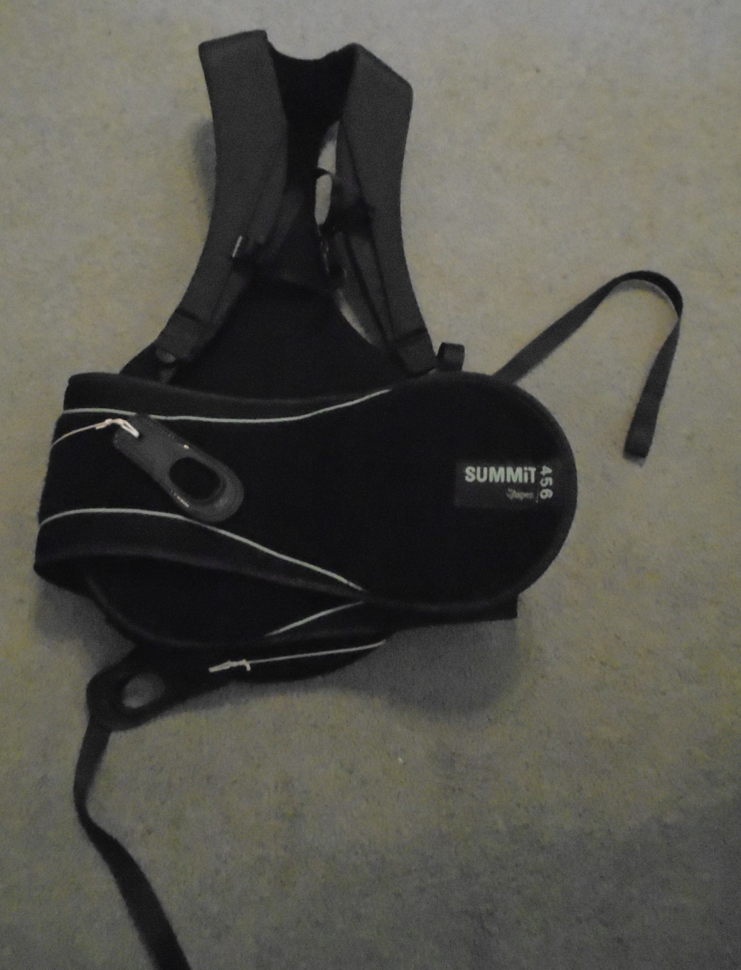 Aspen Medical Summit 456 Fully Adjustable Back Brace Black Size Medium EUC