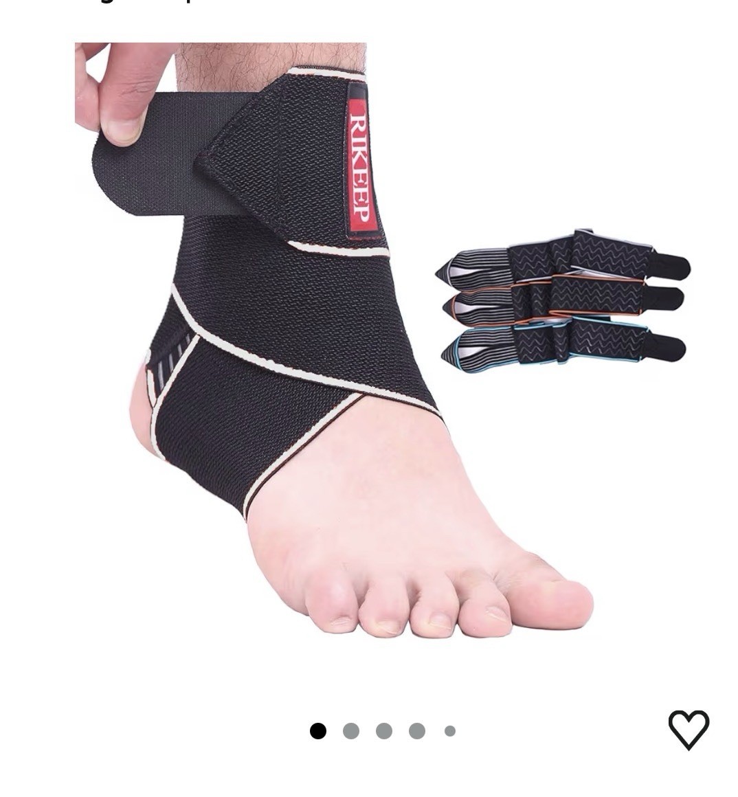 Ankle Brace for Sprained Ankle Ankle Support for Women & Men Adjustable Ankle