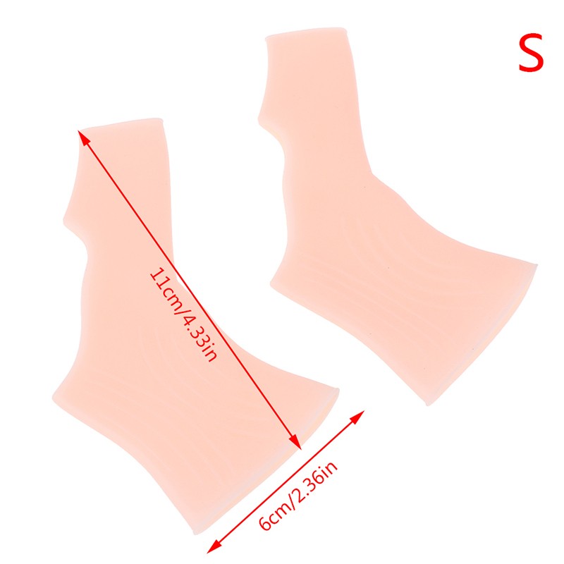 2PCS/1Pair Silicone Gel Wrist Thumb Support Gloves Arthritis Pressure Corre Jf
