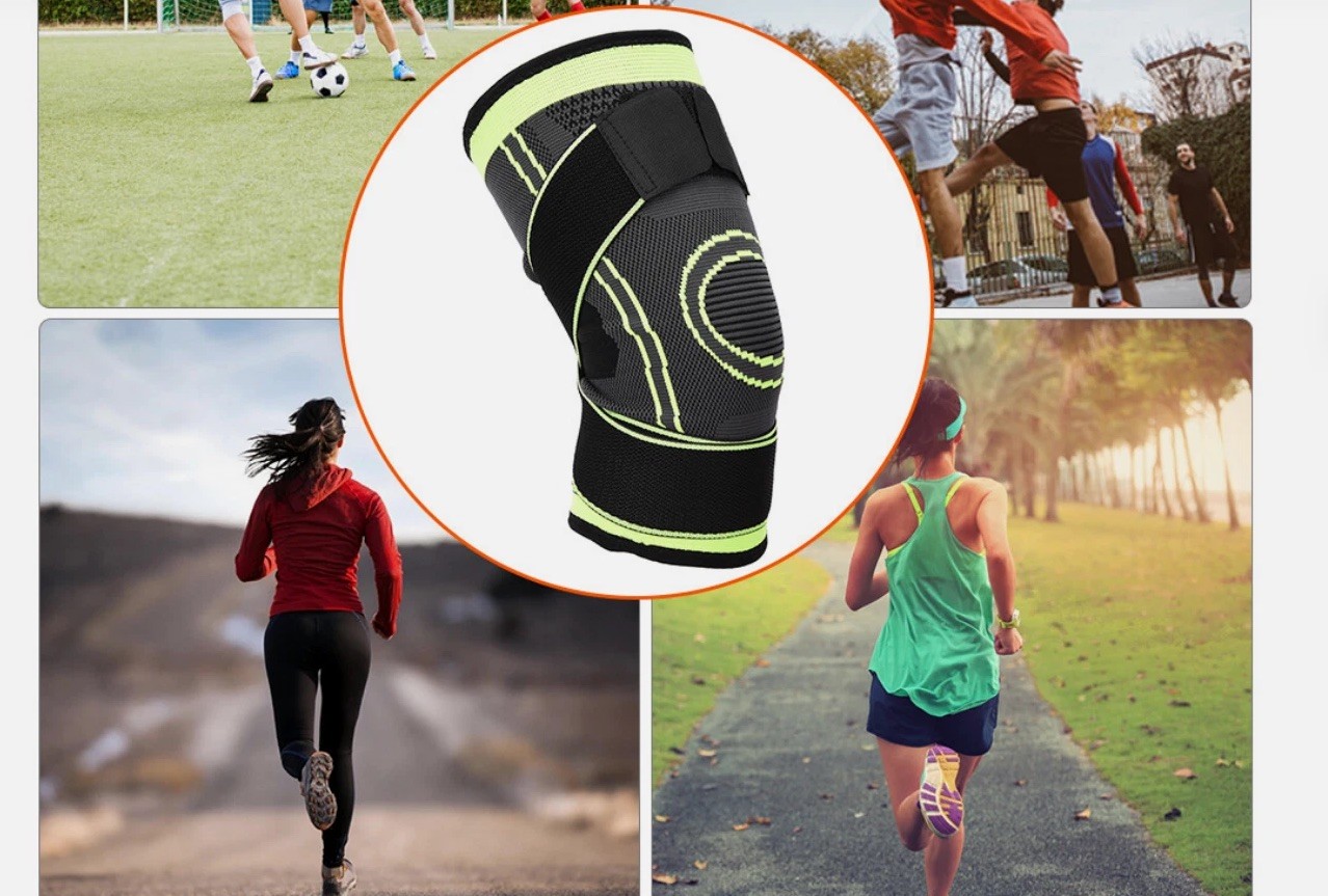 2 PC Outdoor Exercise Protection Knee support Sport CH