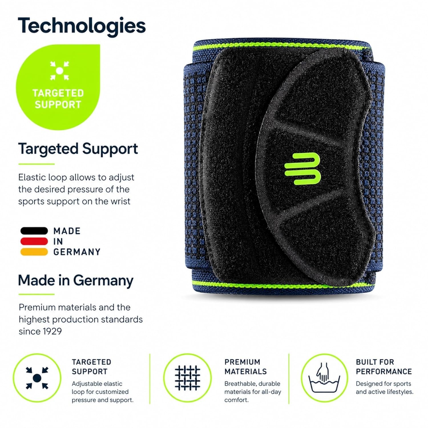 Wrist Strap for Lifting – Adjustable Tightness Brace