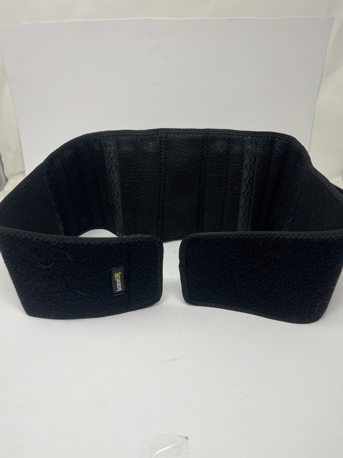 BraceUP Adjustable Stabilizing Lumbar Lower Back Brace Support Used Once. Black