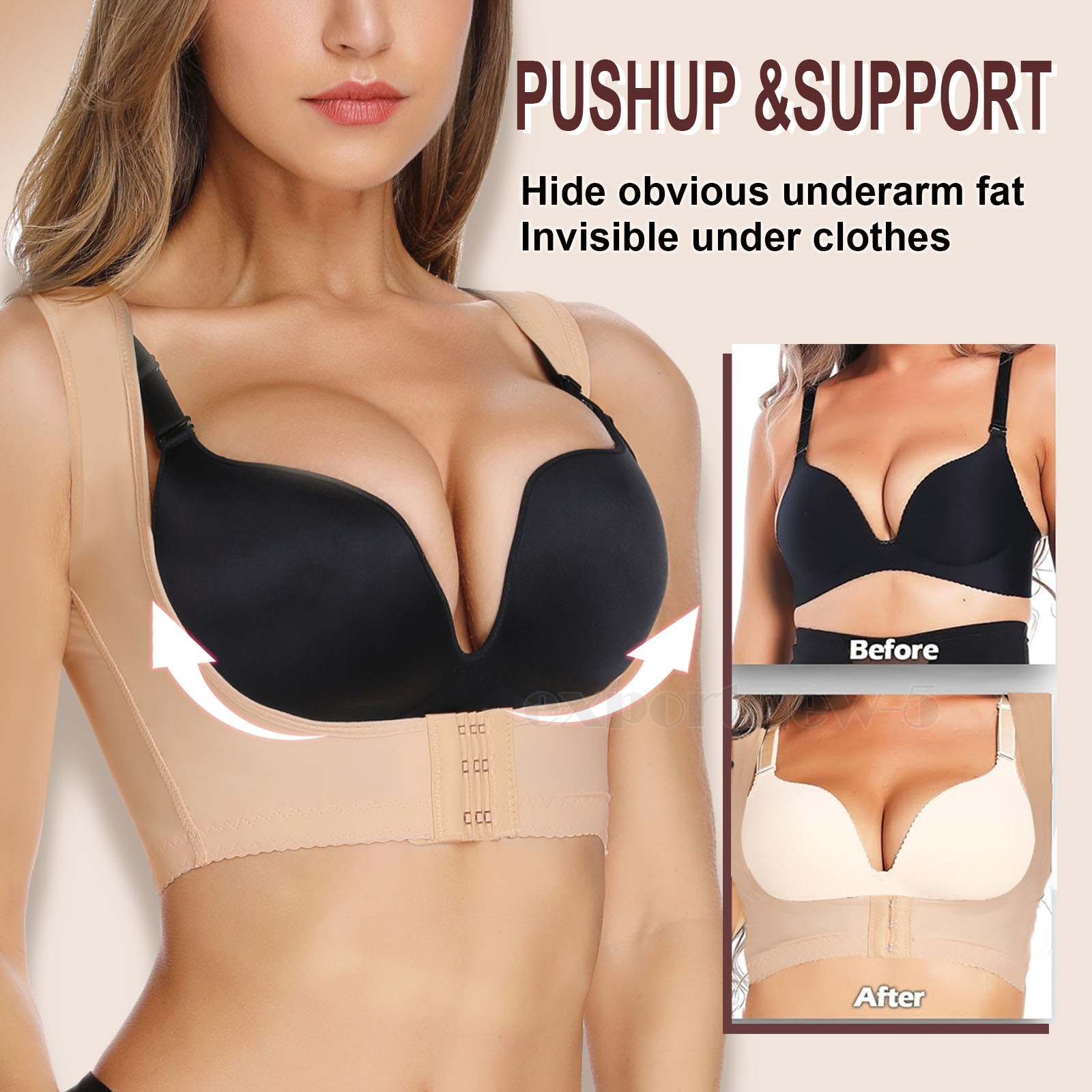 Posture Corrector Adjustable Back Brace Shoulder Support Vest