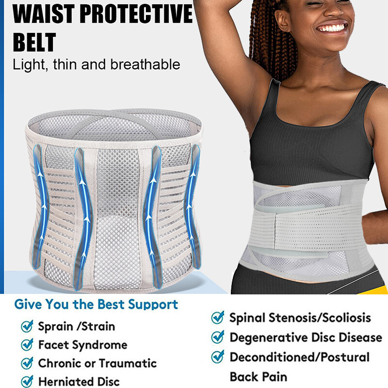 Umbilical Navel Hernia Belt for Men & Women Abdominal Support Binder Back Brace