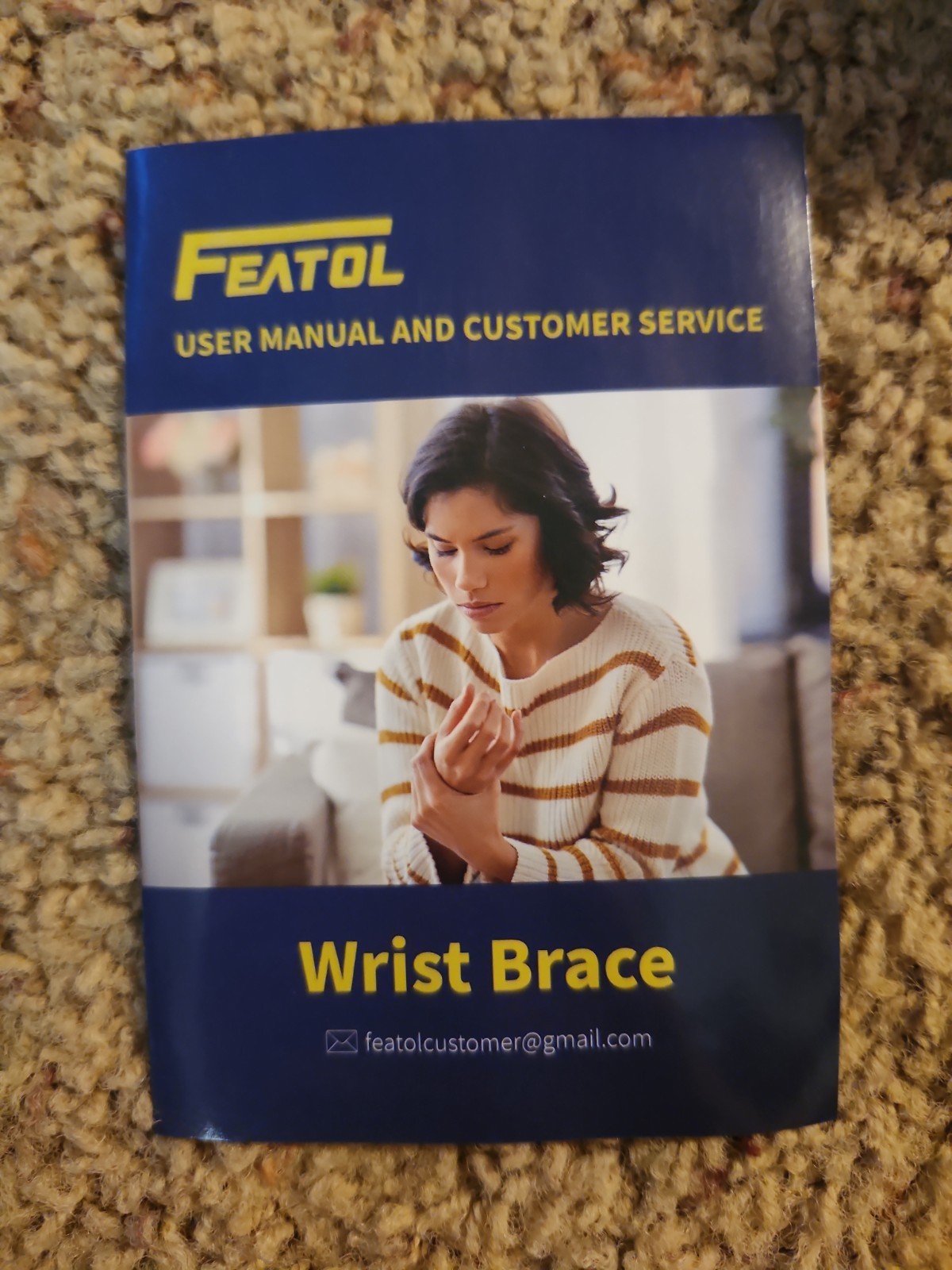 FEATOL Carpal Tunnel Wrist Brace Left And Right 2 Pack L/XL
