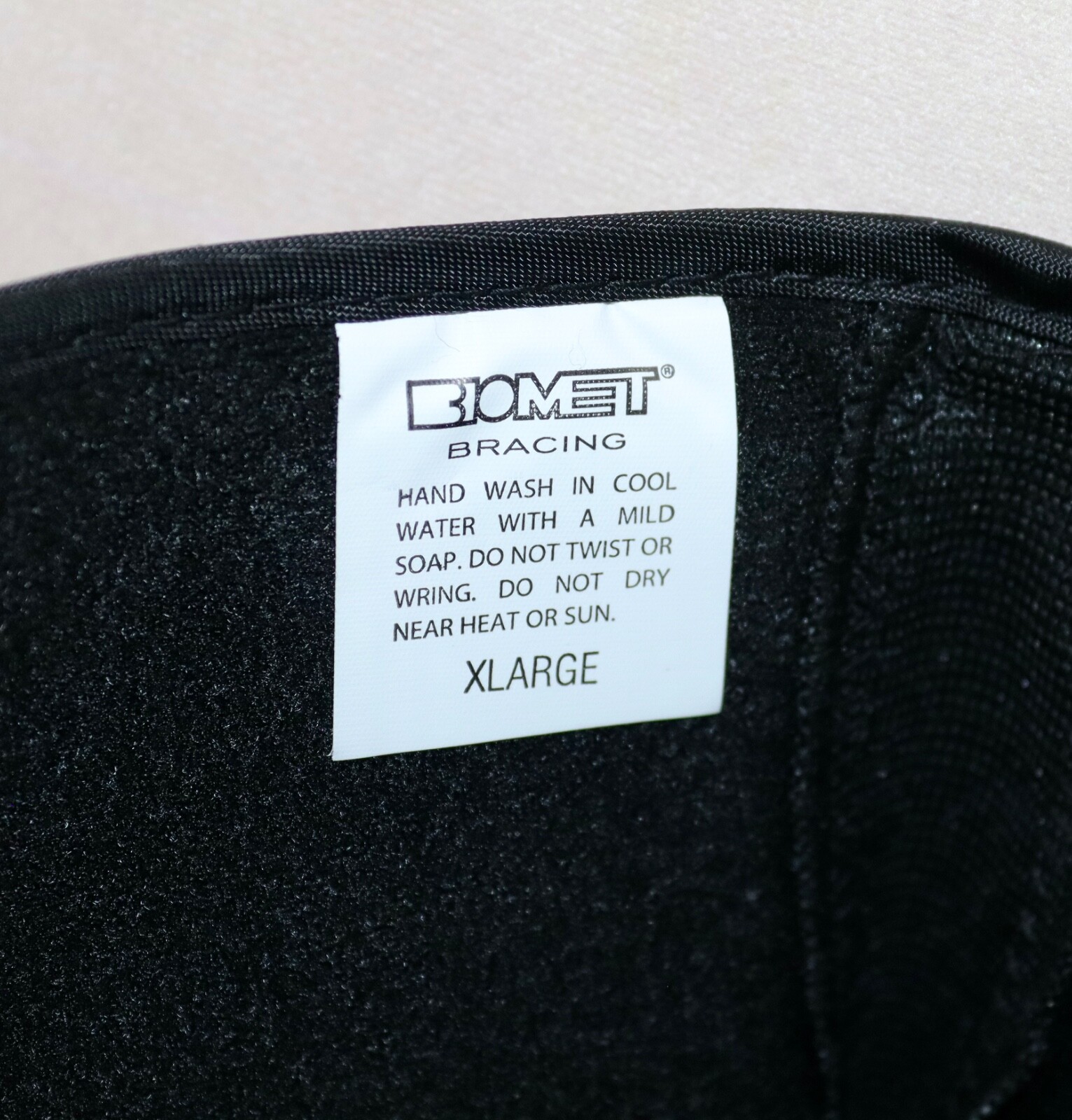 Biomet Ascend Lite Lace Up Ankle Brace ~ Adult X-Large ~ Black #171606 NEW