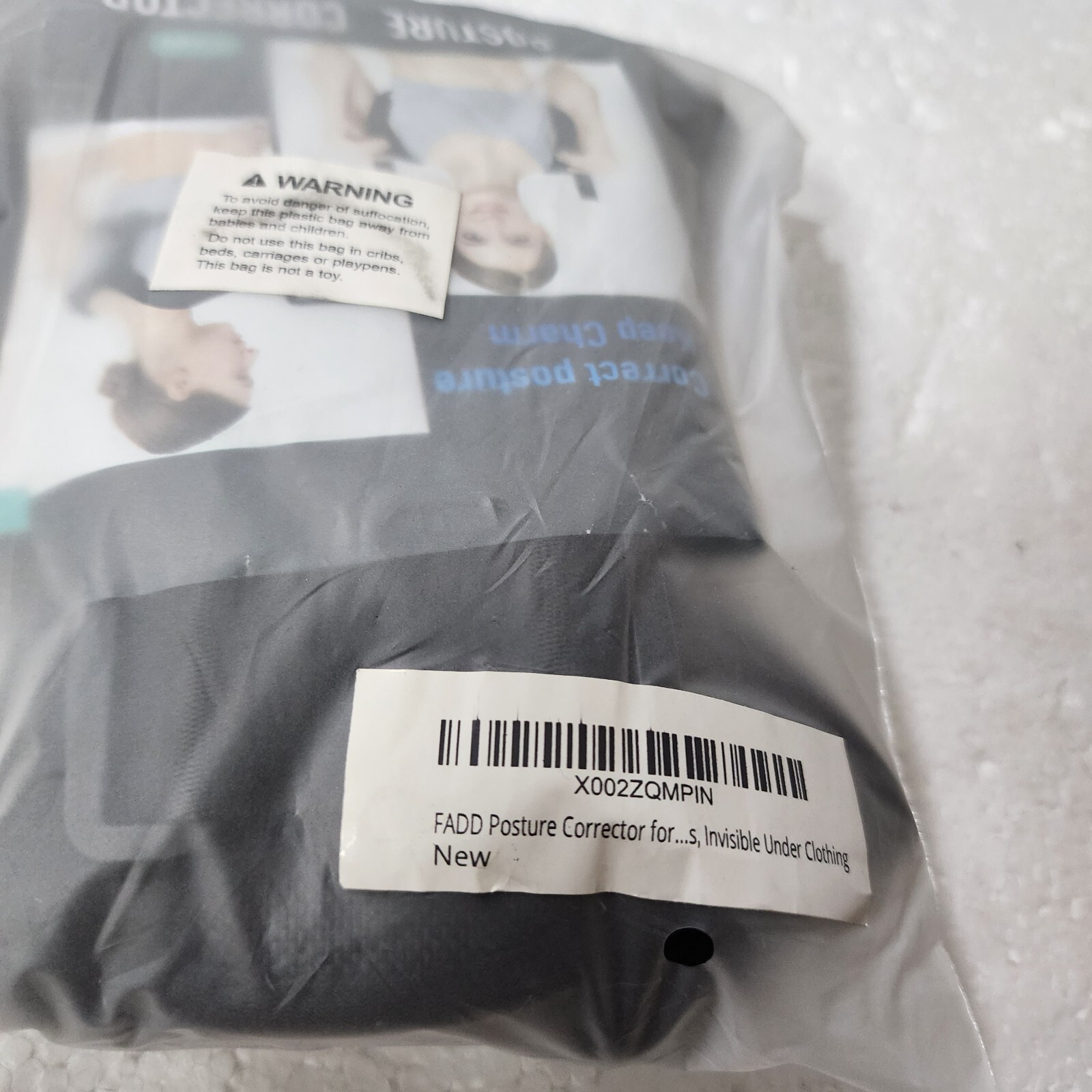 FADD Posture Corrector Adjustable Upper Lower Back Invisible Under Clothing