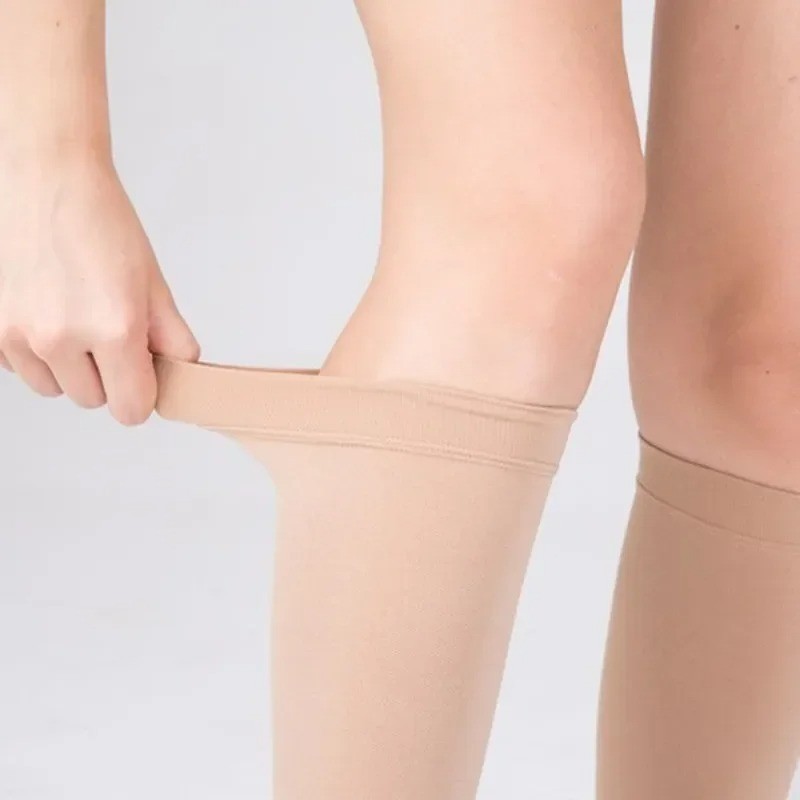 2x Calf Sleeves Leg Support Compression Socks Running Shin Splint Varicose Vein