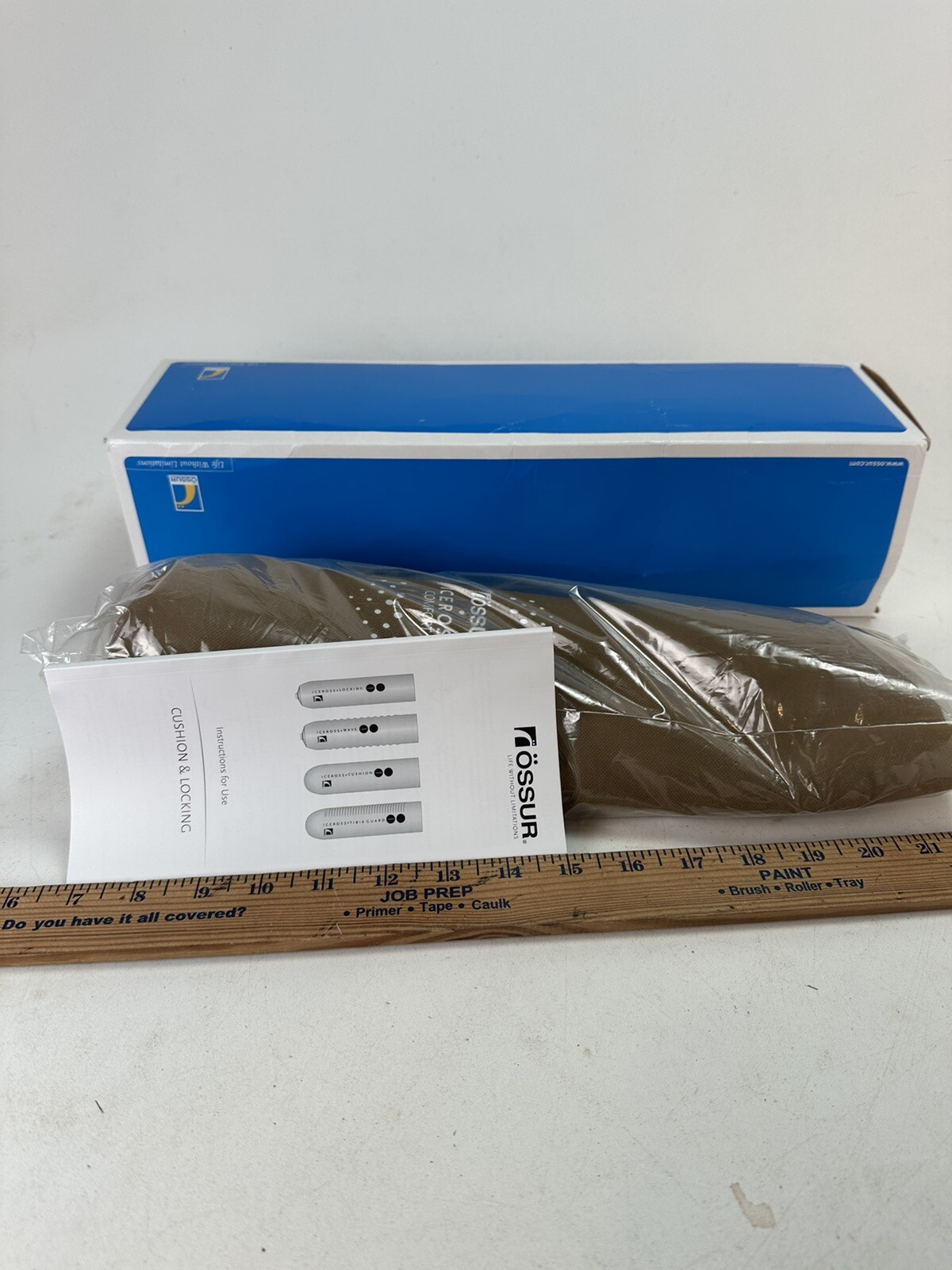 New Ossur Iceross Comfort 3mm 32cm Prosthetic Cushion Liner