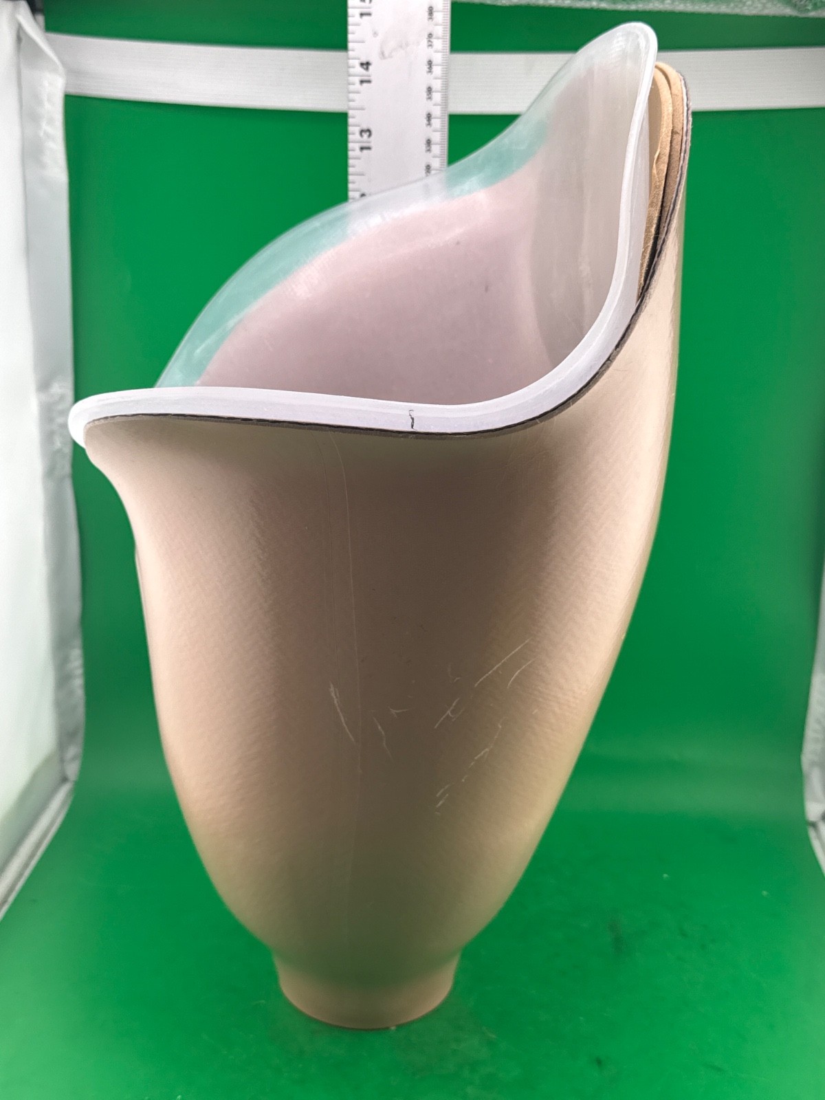 Right above knee prosthetic socket. Not for medical use
