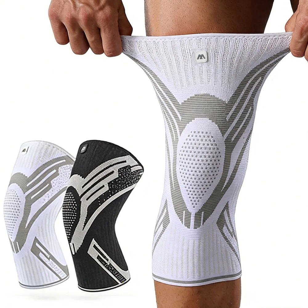 1pcs Compression Knee Support Sleeve Elastic Breathable Knee Pads Gym Sports Pro