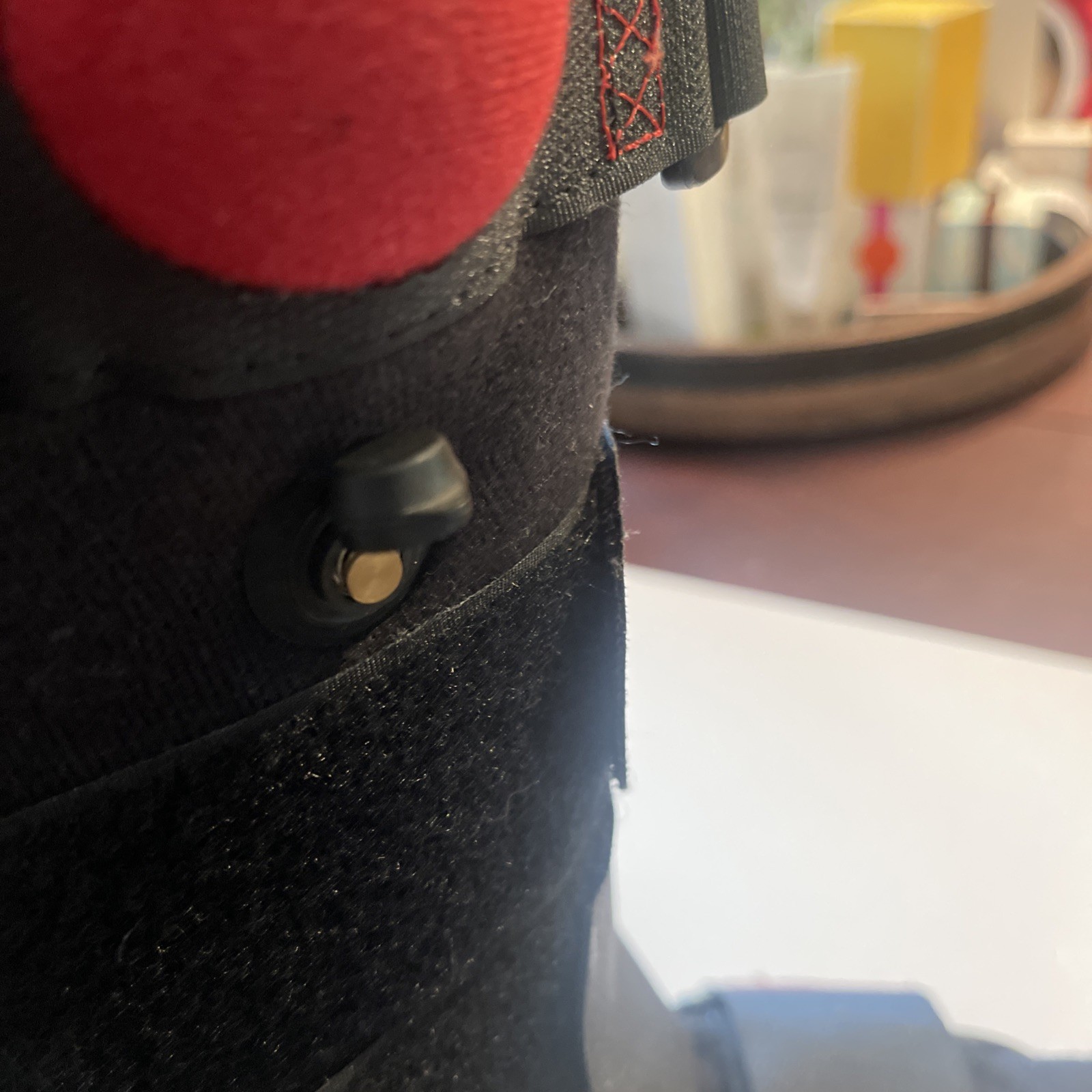 XcelTrax DJO Walking Air Boot – small Black Orthopedic Support