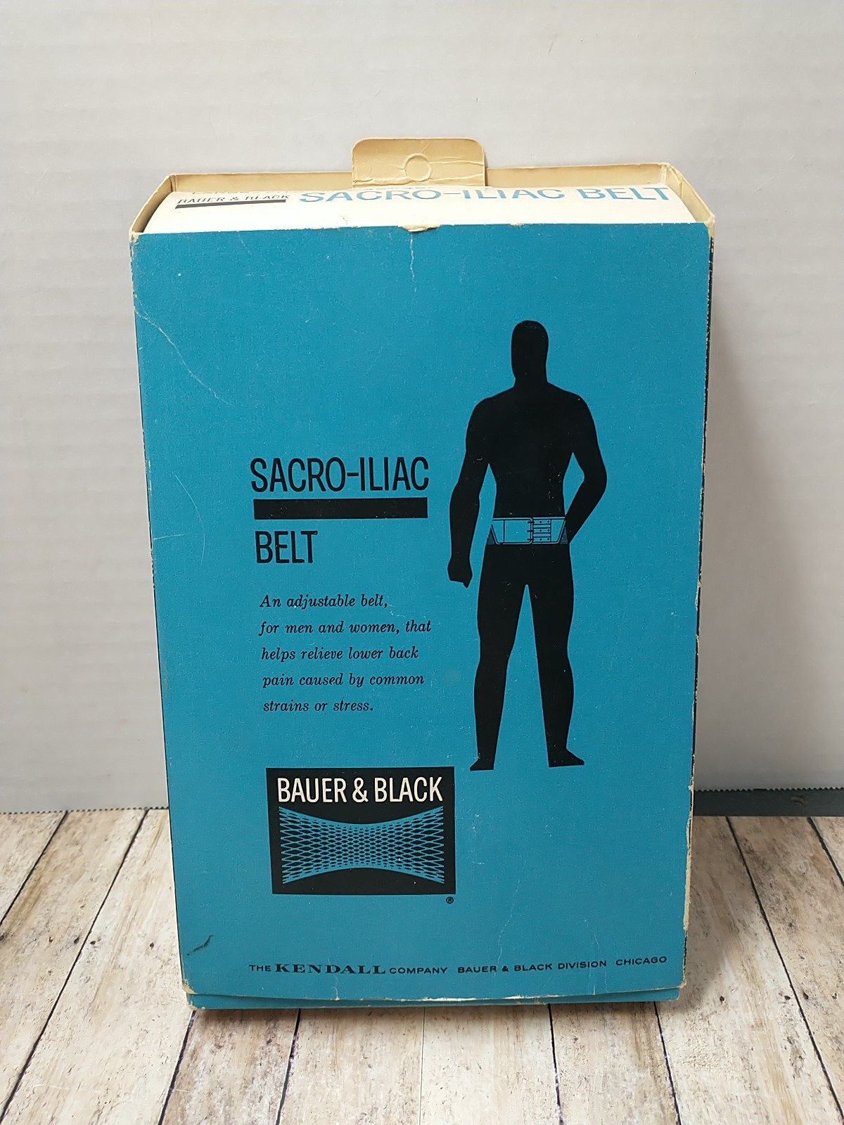 SACRO ILIAC BACK SUPPORT BELT LARGE FITS HIPS 42″ – 48″ WHITE
