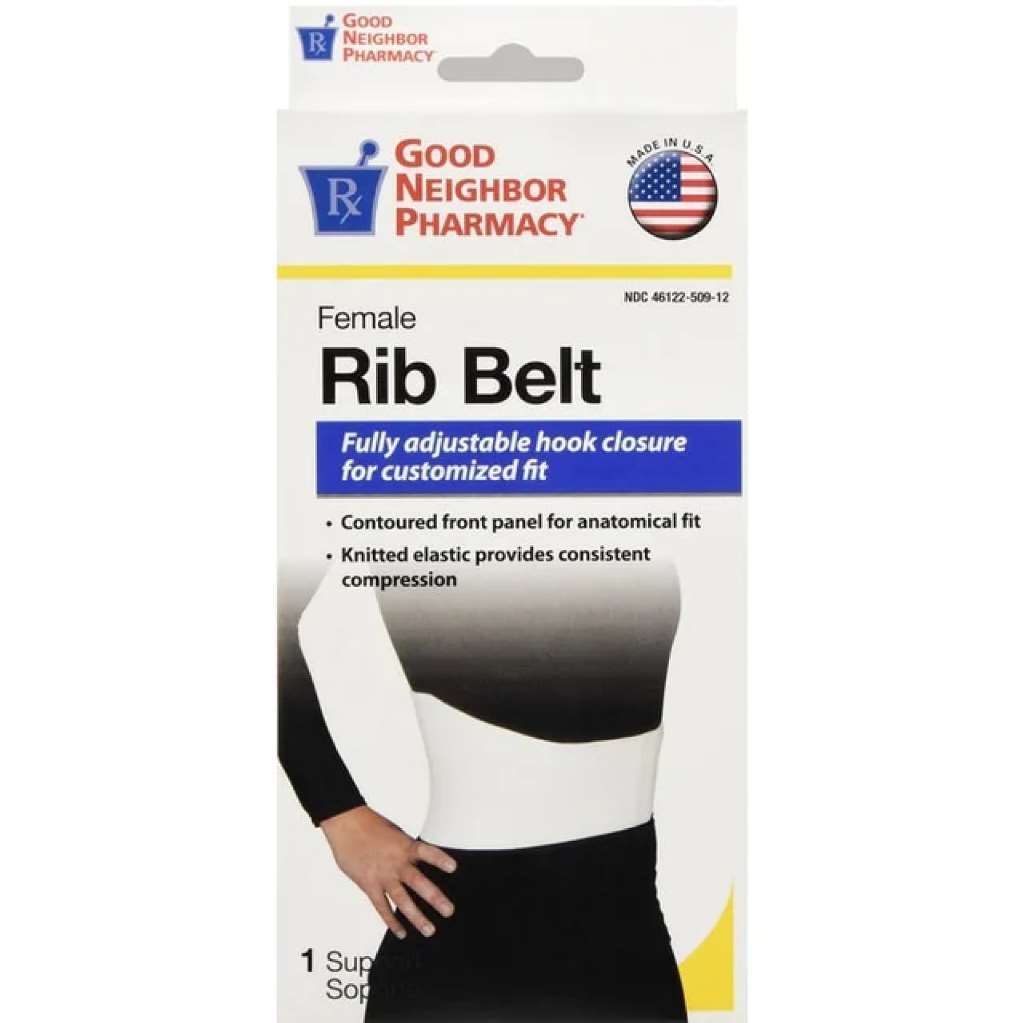 GNP Good Neighbor Pharmacy Female Rib Belt One Size