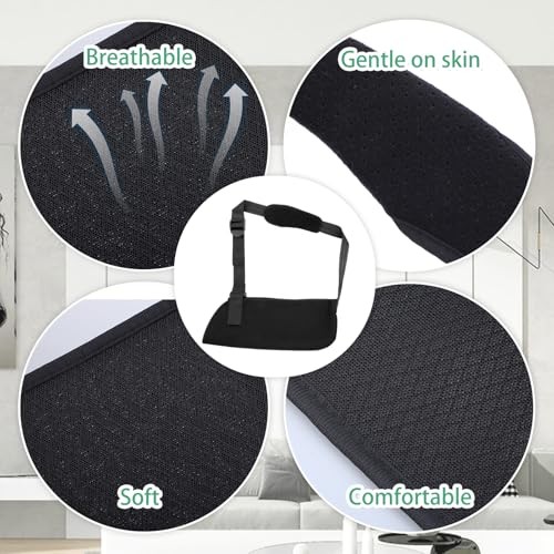 Arm Sling for Shoulder Injury, Breathable Sling for Shoulder Injury, Arm