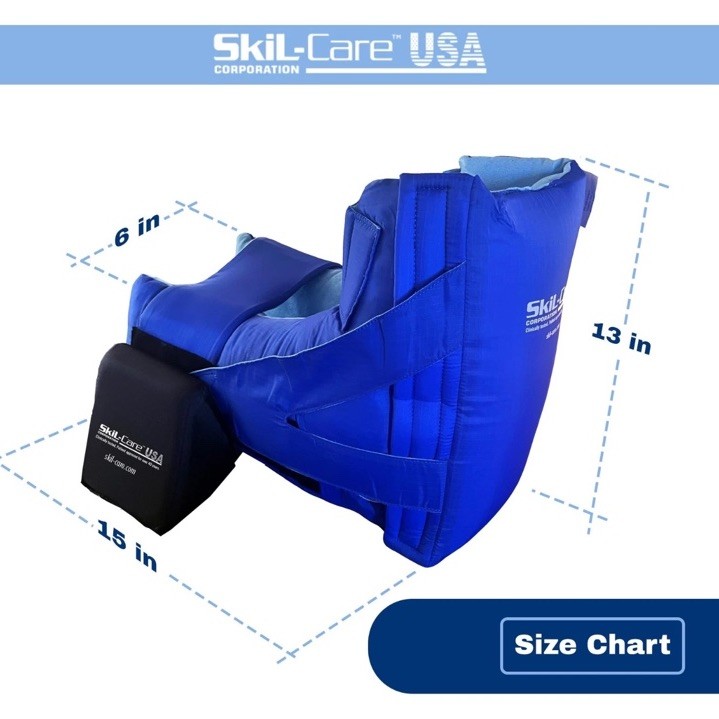 Skil-Care Heel-Check Boot Pair 503410 Pressure Relief Heel Protectors Supersoft
