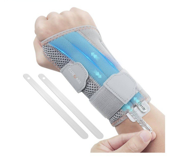 2 – 1 Carpal Tunnel Wrist Brace,3 Adjustable Stability Wrist Support Right Wrist
