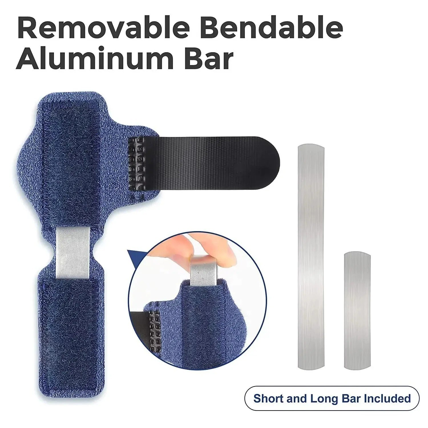 Toe Straightener Hammer Toe Corrector Brace Splint Wrap for Broken Fingers Toes