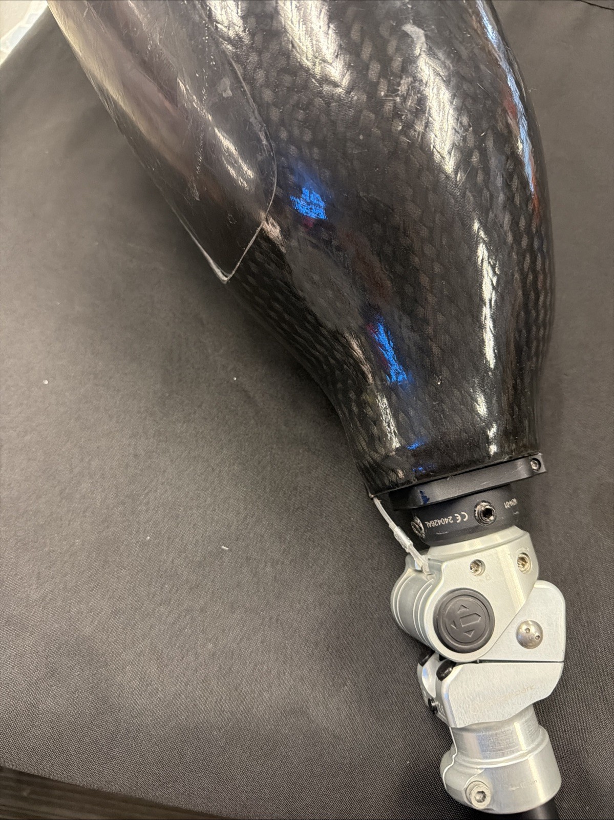 Carbon Fiber Breeze College Park Below the knee Prosthetic Left Leg