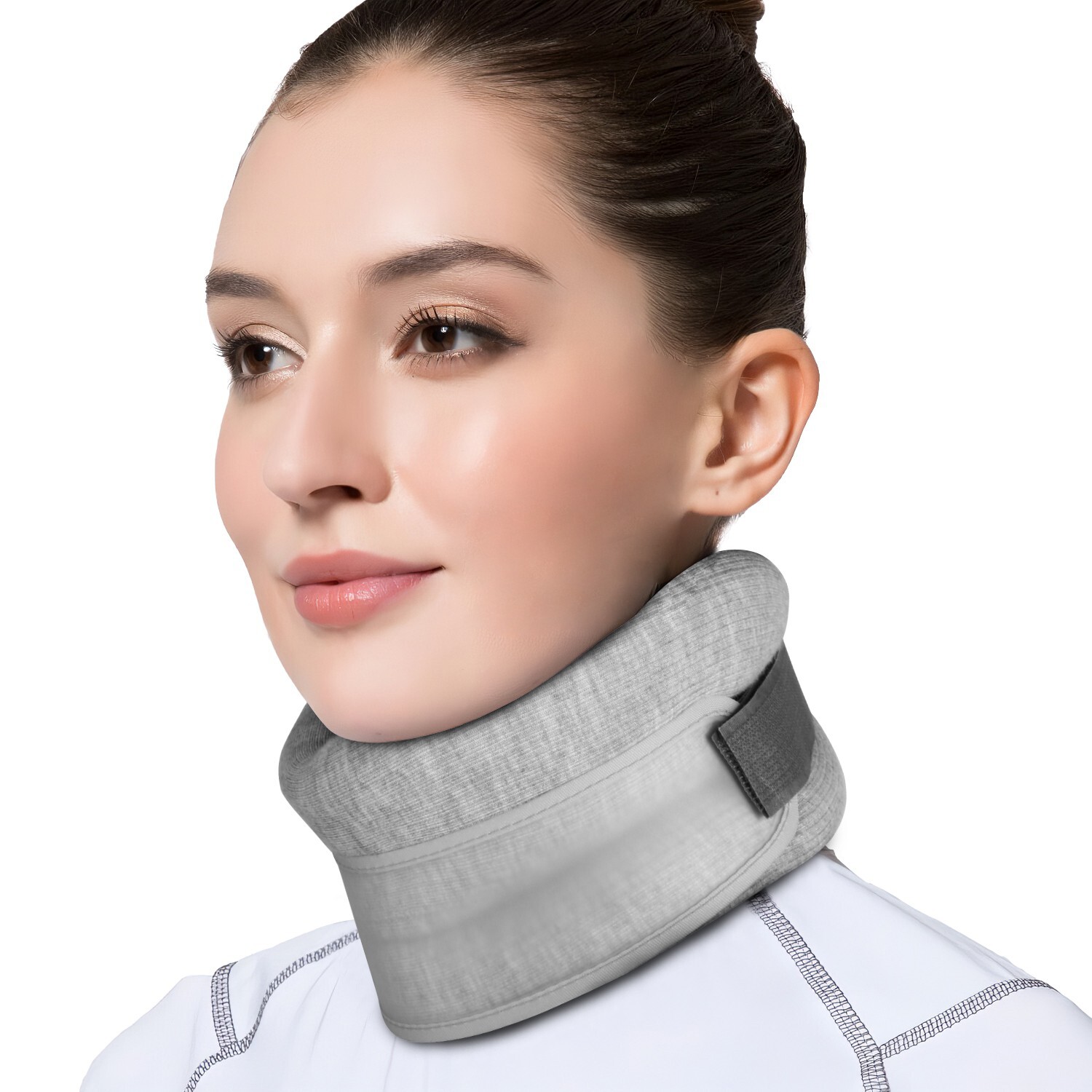 Adjustable Neck Brace Support Wrap Soft Foam Cervical Collar Neck Pain Relief