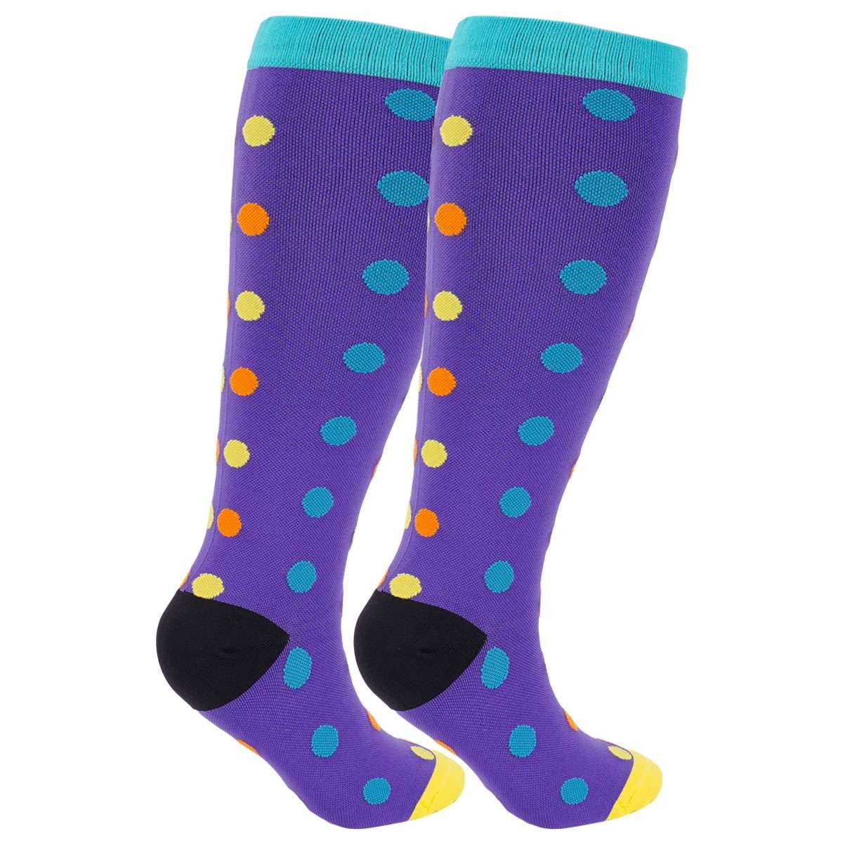 Compression Socks Women Men Running Medical 15-20mmHg Graduated Support S/M/L/XL