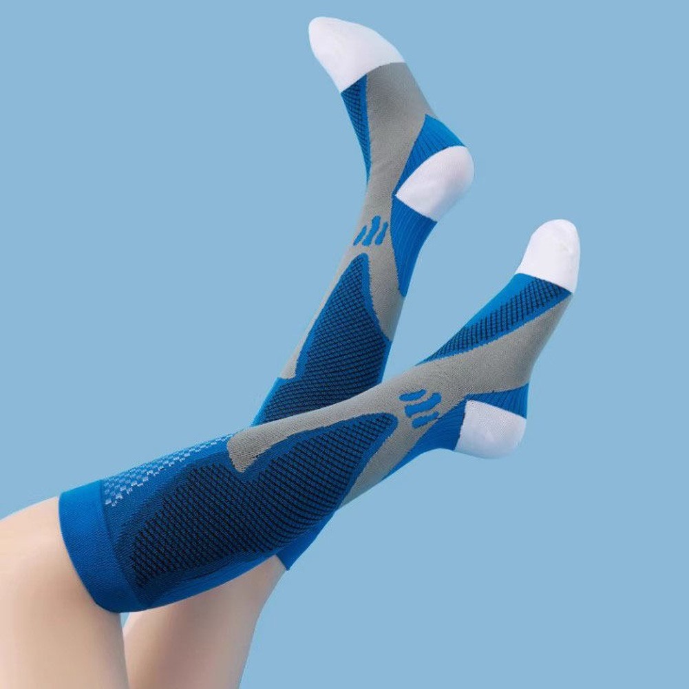 (3 Pairs) 20-30mmHg Compression Socks Calf Support Anti Fatigue Knee High Socks