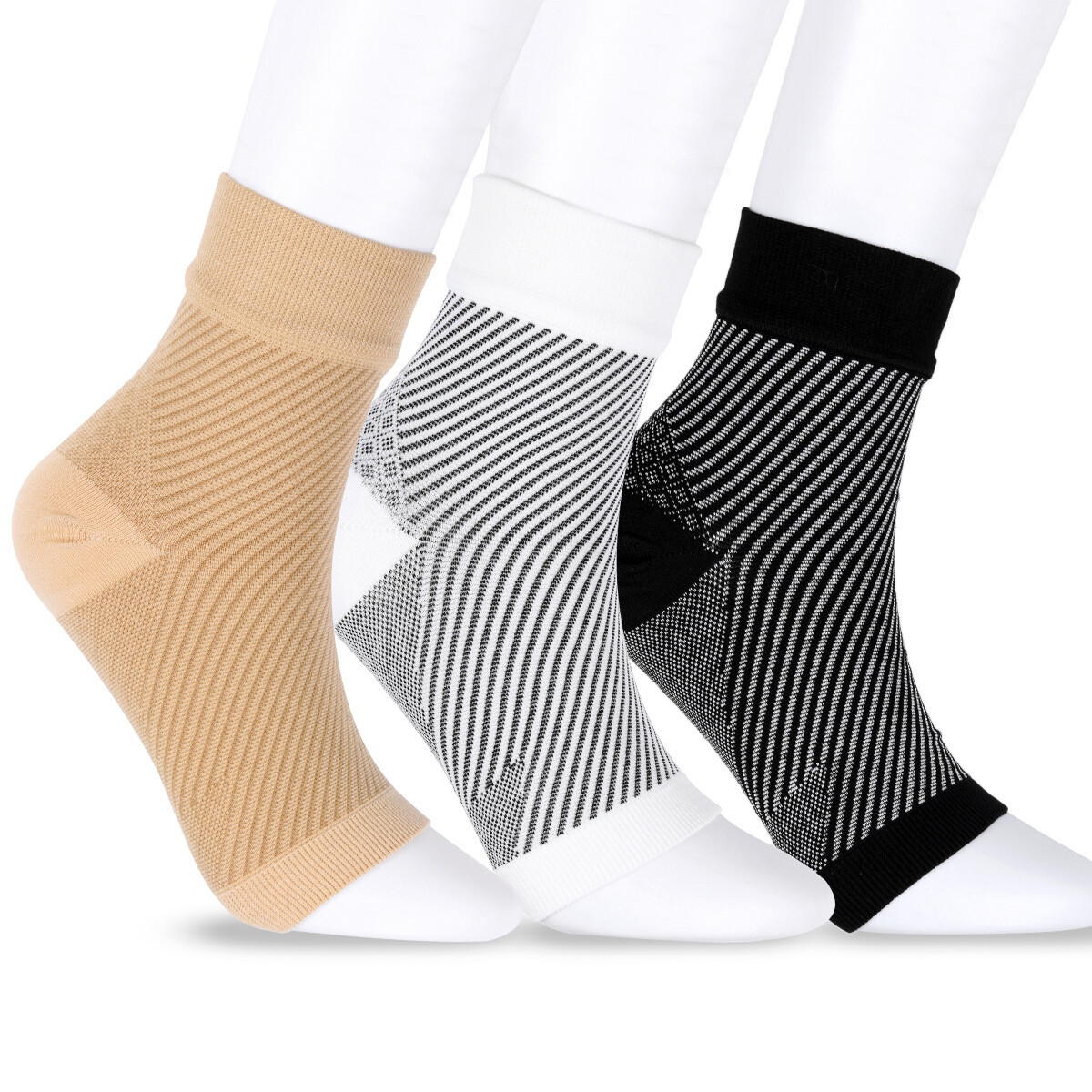 Elastic Durable Ankle Support S M L Protection Sport Sock Running Injury Sprain