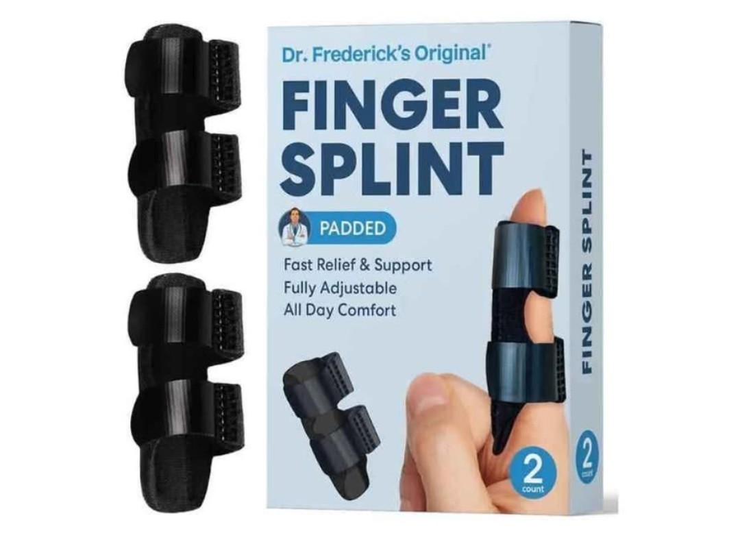 Dr. Frederick’s Adjustable Finger Splint -2 Count