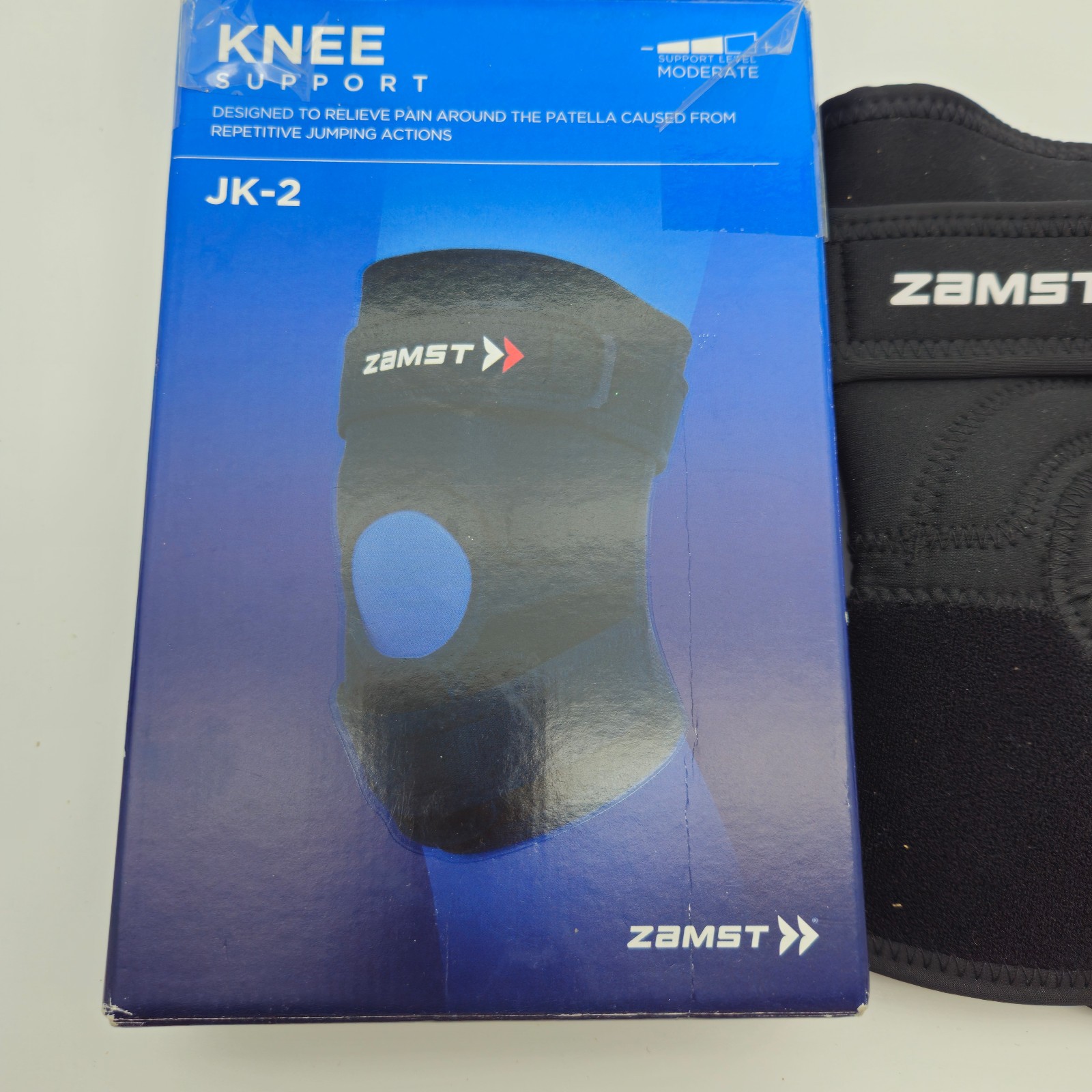 Zamst JK-2 Sports Knee Brace for Jumpers Compression Size Medium
