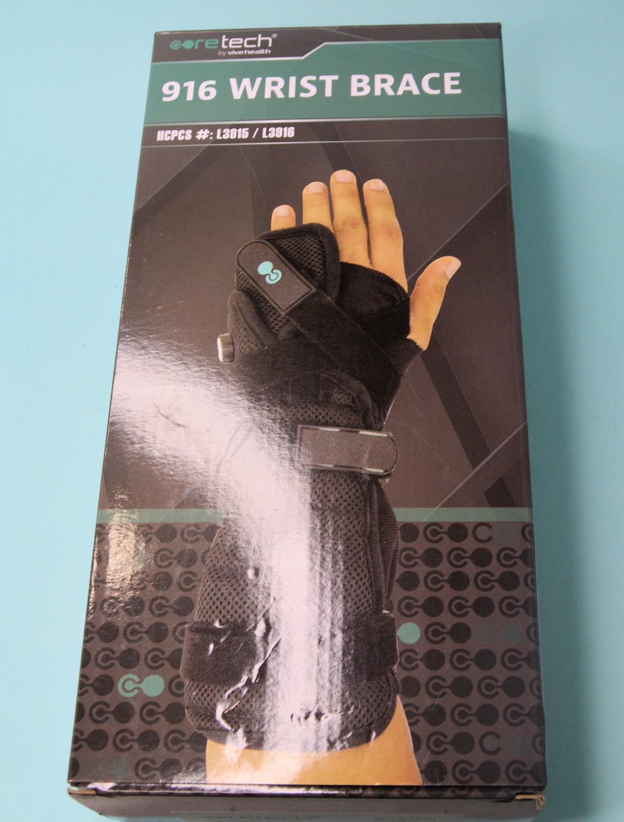 CORETECH 916 Wrist Brace Splint adjustable support right or left