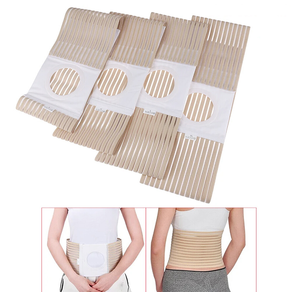 Medical Ostomy Belt Ostomy Hernia Support Abdominal Binder Brace Stoma