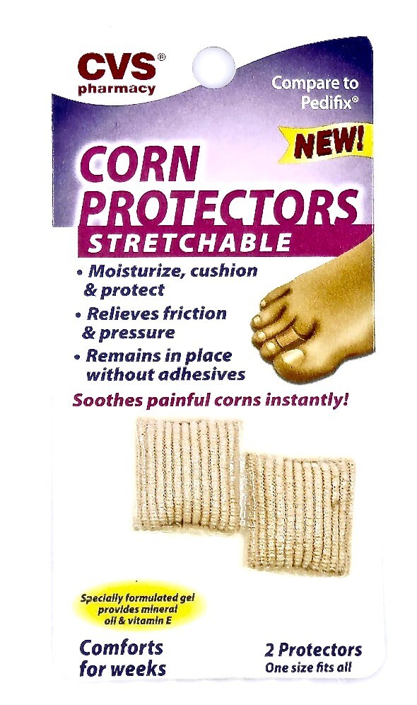 CVS Corn Protectors, Nude, 1 Pair, Stretchable