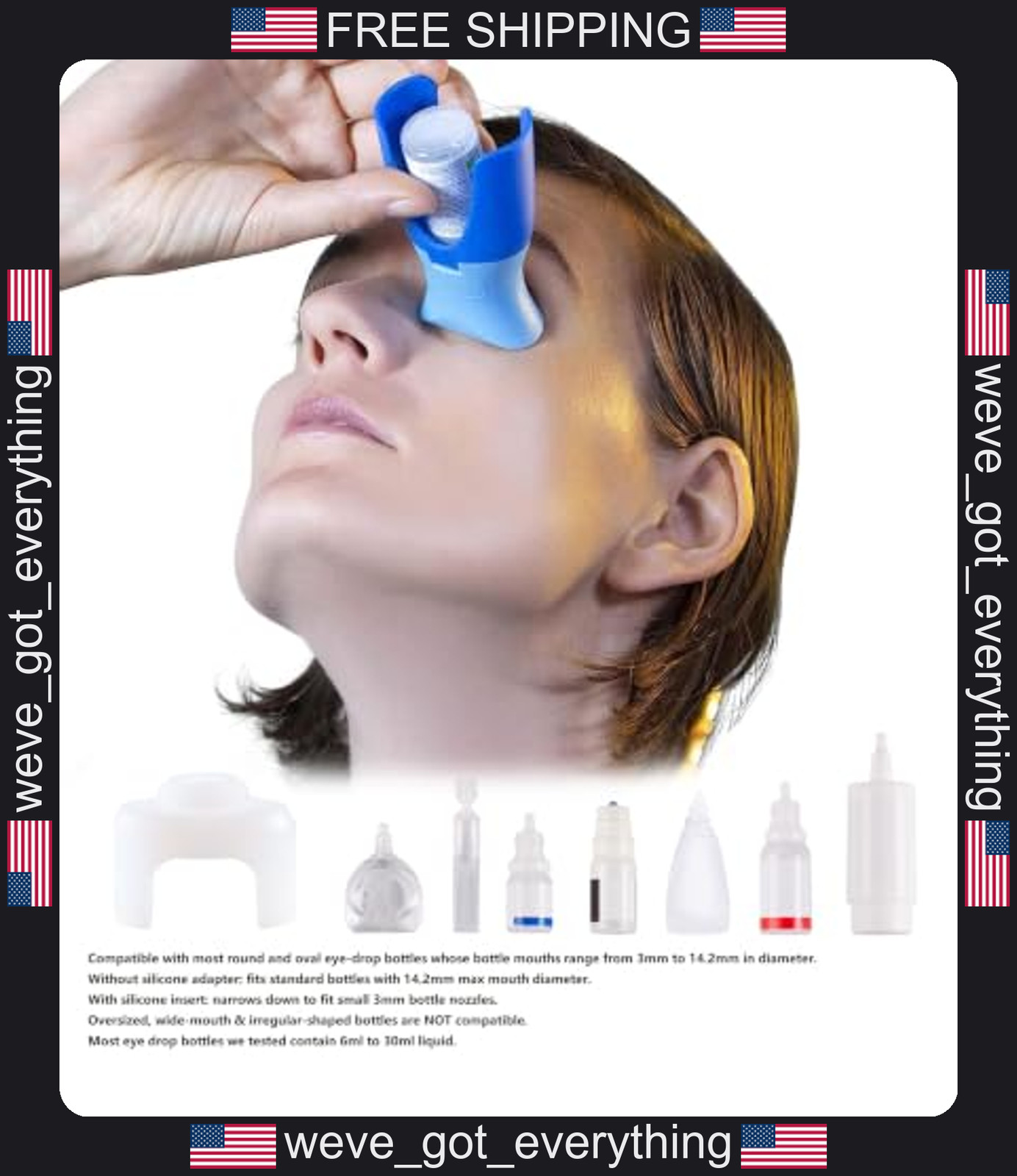 Remedic Eye Drop Guide for Precise Application Arthritis Friendly