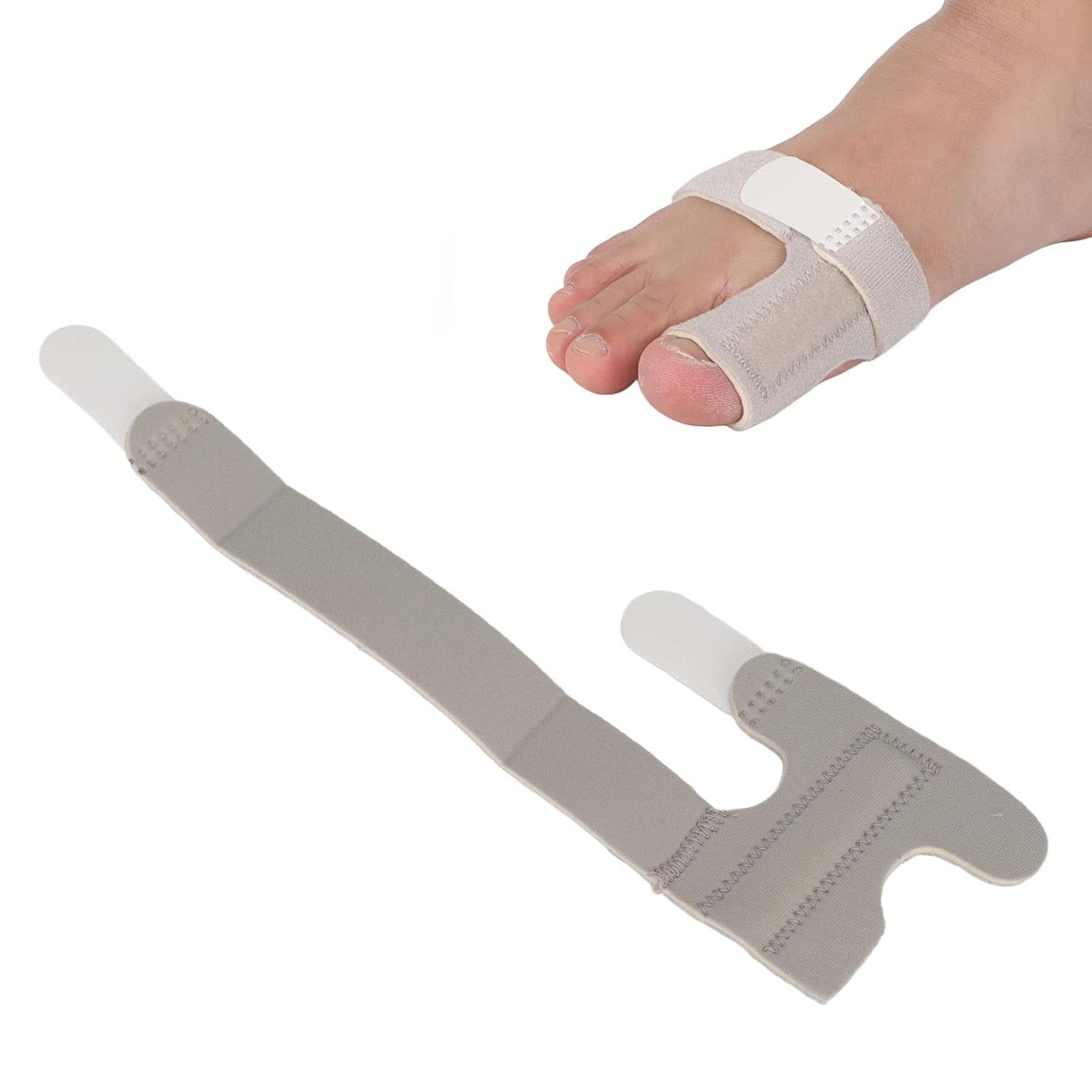 Toe Brace Splint, Adjustable Orthopedic Corrector Big Toe Fracture Fixator Strai