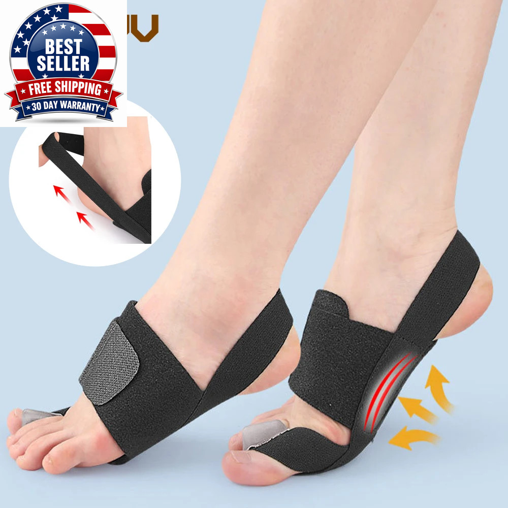 Adjustable Arch Support Braces for Plantar Fasciitis Relief, Non-Slip Arch Suppo