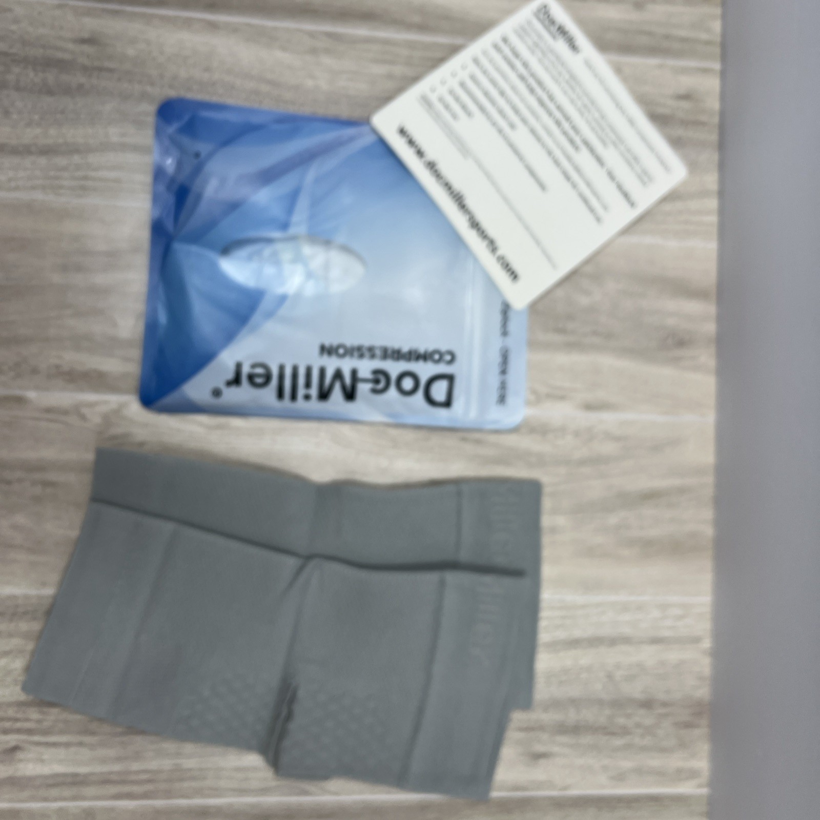 Doc Miller Ankle Compression Sleeves 1 Pair Gray (Large) – Free Shipping