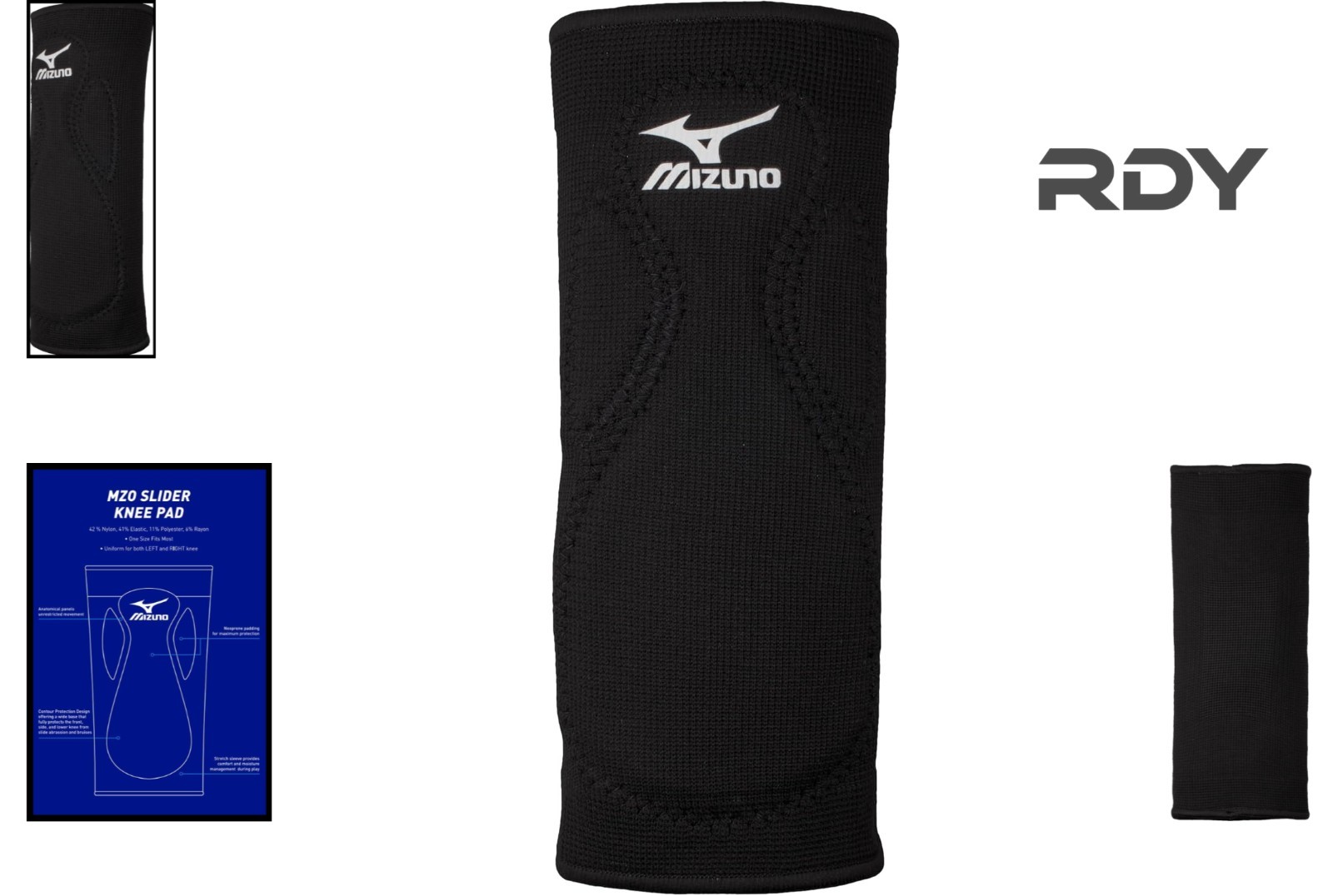 Neoprene Slider Kneepad for Adults – Enhanced Safety and Comfort in Black