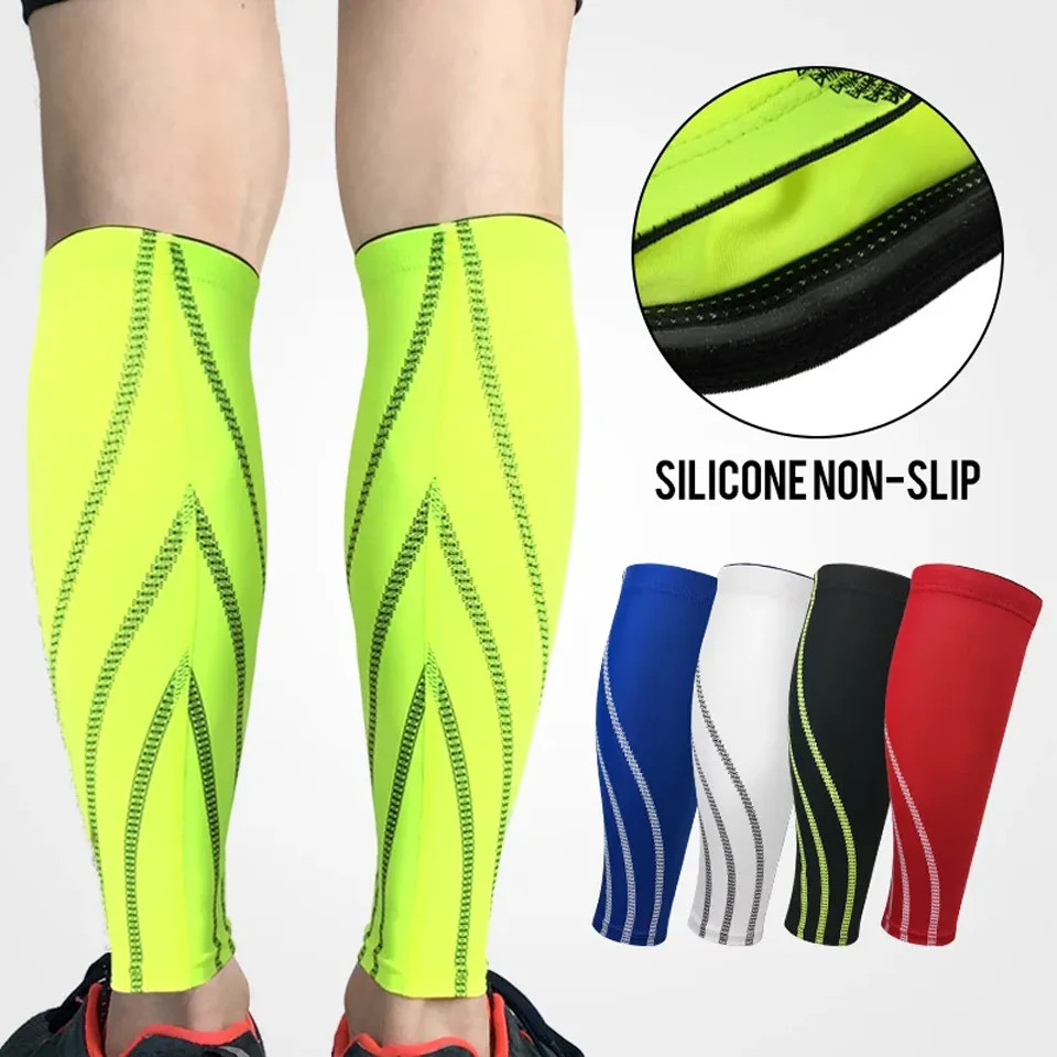 1Pcs Compression Leg Sleeve Cycling Leg Warmers Running Football Basket