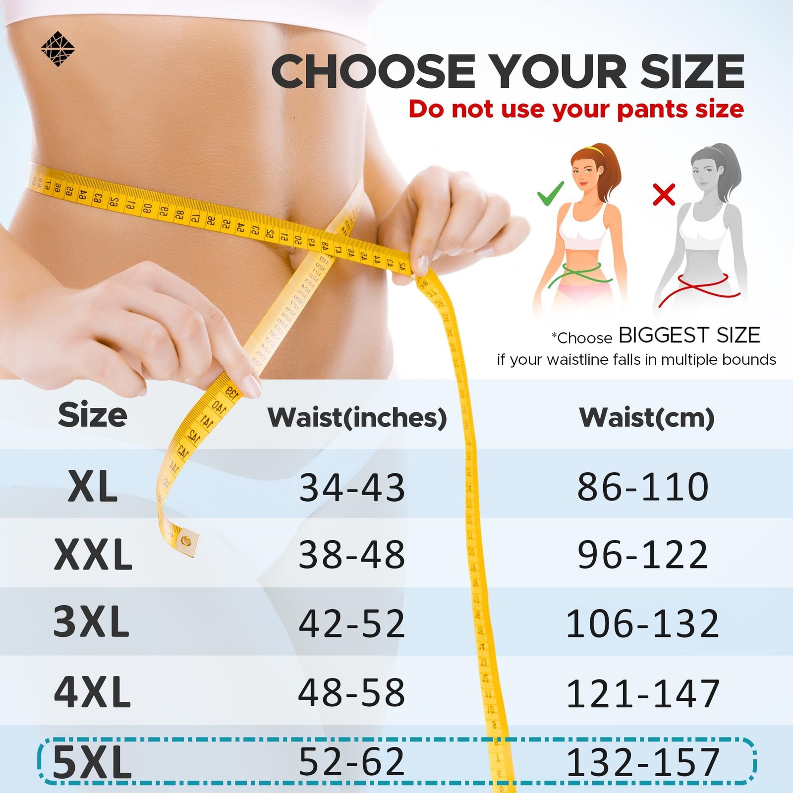 Plus Size Back Brace 5XL – Adjustable Lumbar Support Belt for Women & Big