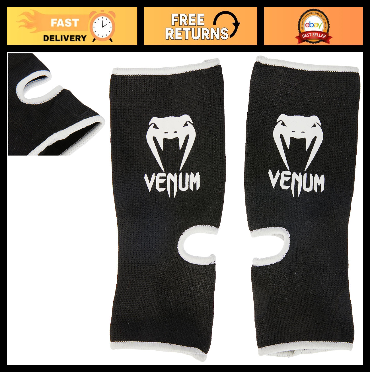 Ankle Support Guard for Sports, Adjustable Compression Sleeve, Pain Relief